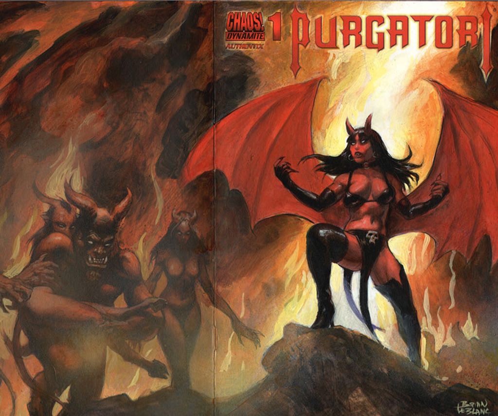 Purgatori: Goddess Rising - Chaos (1) comic book collectible [Barcode 189124331402] - Main Image 2