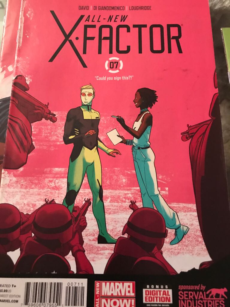 All-New X-Factor - Marvel Comics (7 - Jul 2014) comic book collectible [Barcode 75960607955100711] - Main Image 1