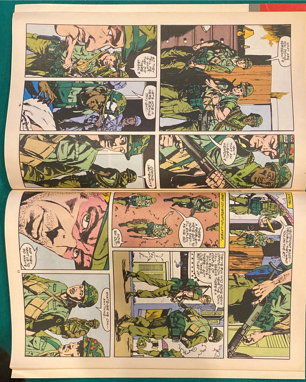 The Nam - Marvel Comics (31 - Jun 1989) comic book collectible [Barcode 024885211818] - Main Image 3