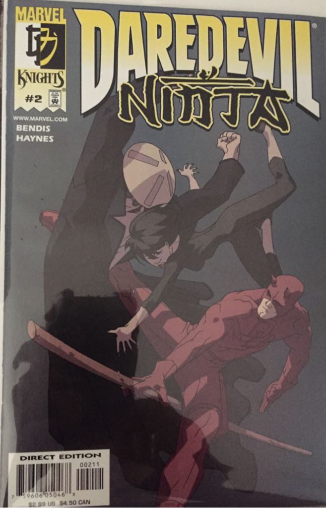 Daredevil: Ninja - Marvel Comics (2 - Jan 2001) comic book collectible [Barcode 75960605046800211] - Main Image 1