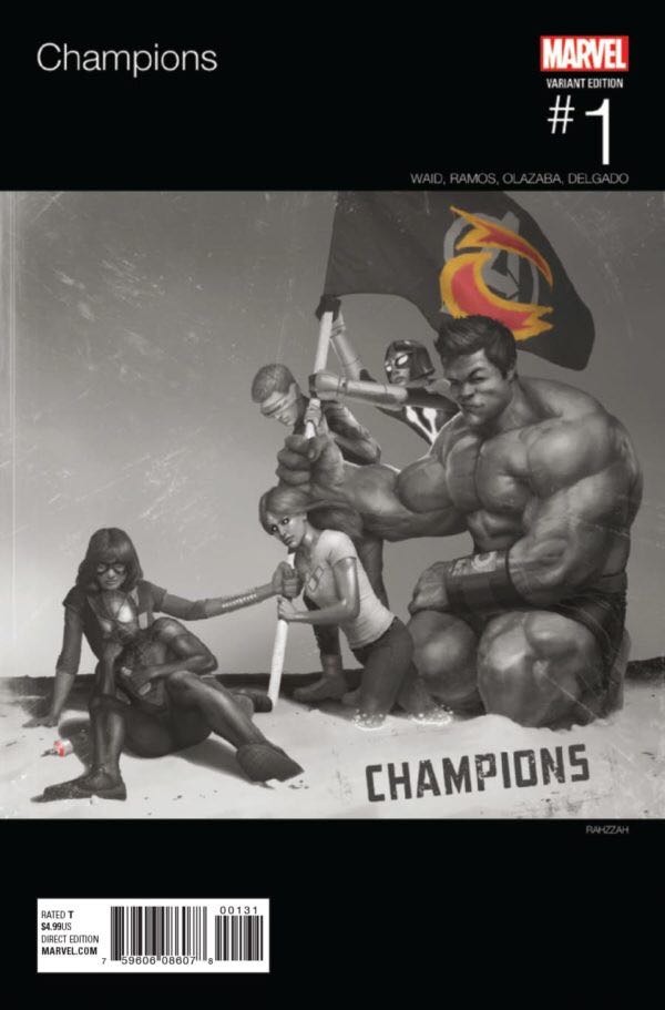 Champions - Marvel (1 - Dec 2016) comic book collectible [Barcode 074470165019] - Main Image 1