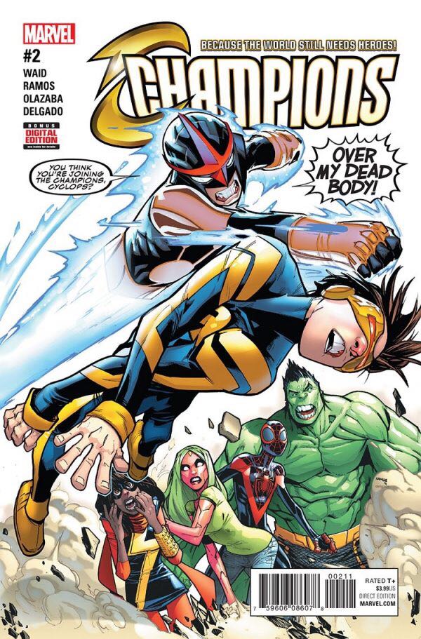 Champions  (2) comic book collectible [Barcode 074470165019] - Main Image 1