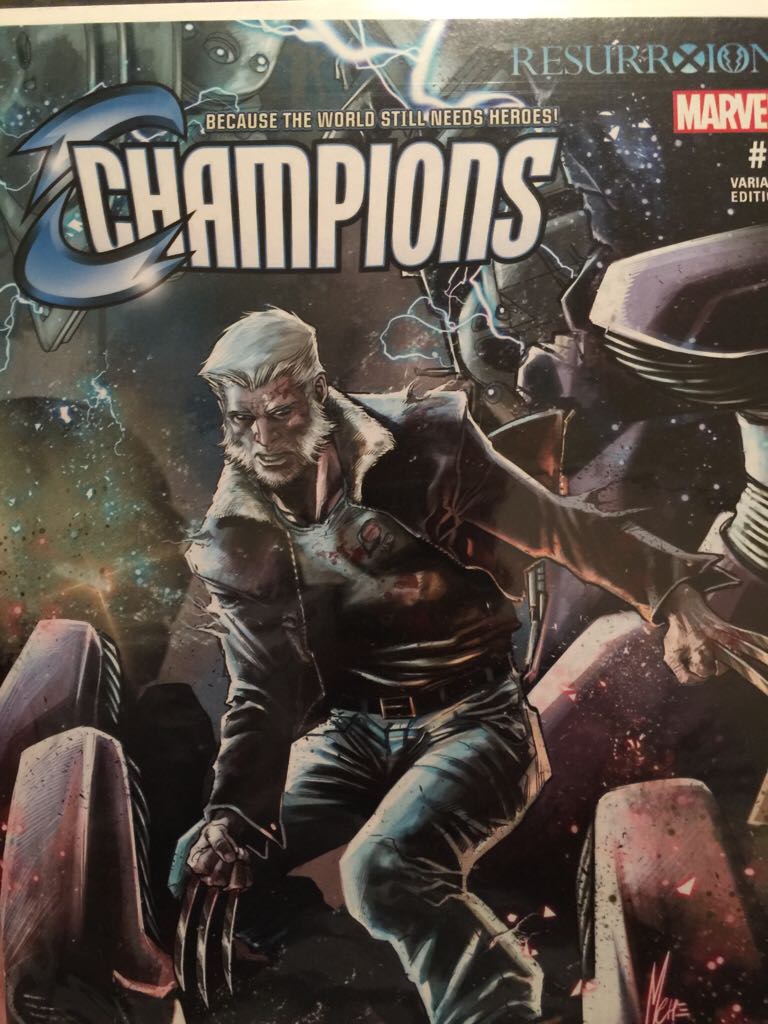Champions - Marvel Comcs (7) comic book collectible [Barcode 75960608607800721] - Main Image 1