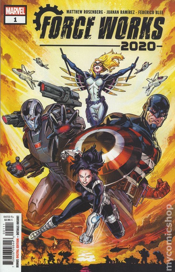 Force Works - Marvel Comics Group (5 - Nov 1994) comic book collectible [Barcode 759606015269] - Main Image 3