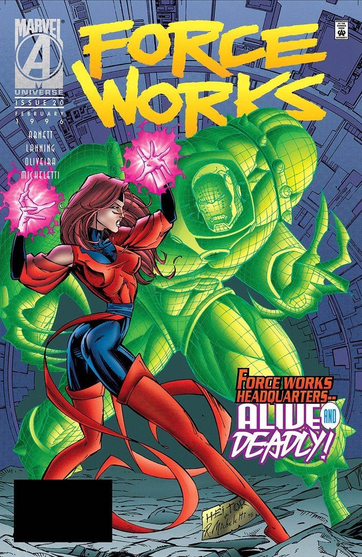 Force Works - Marvel Comics Group (5 - Nov 1994) comic book collectible [Barcode 759606015269] - Main Image 4