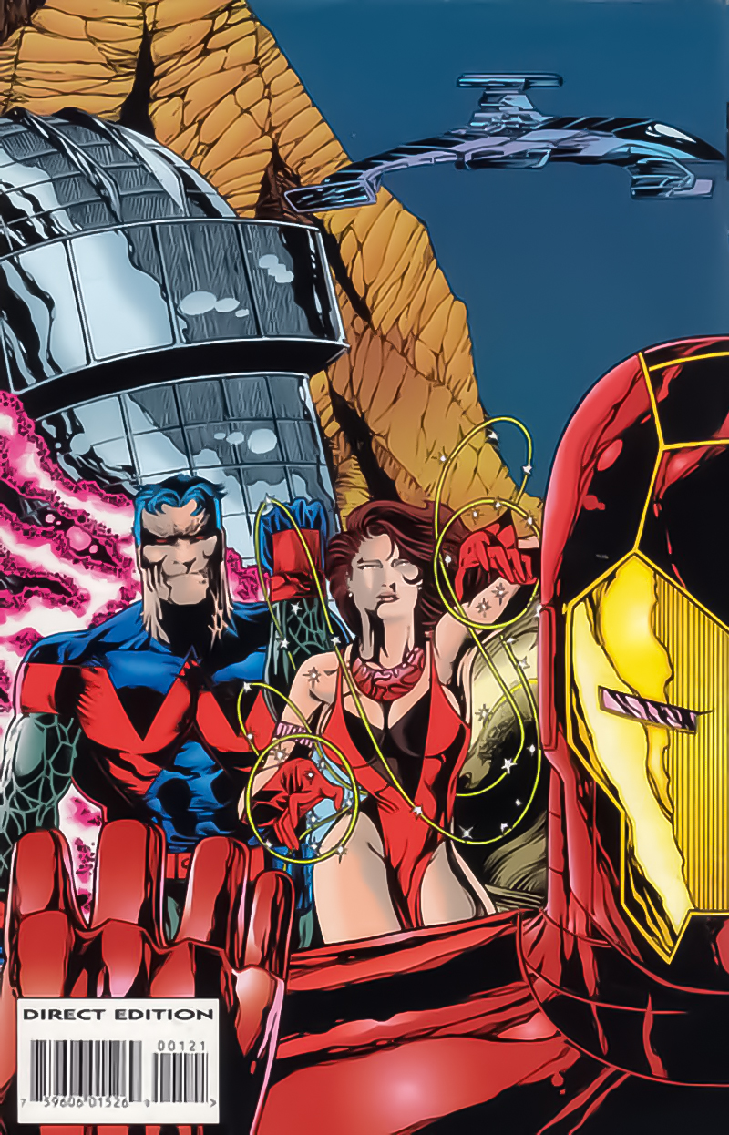 Force Works - Marvel Comics (1 - Jul 1994) comic book collectible [Barcode 75960601526900121] - Main Image 2