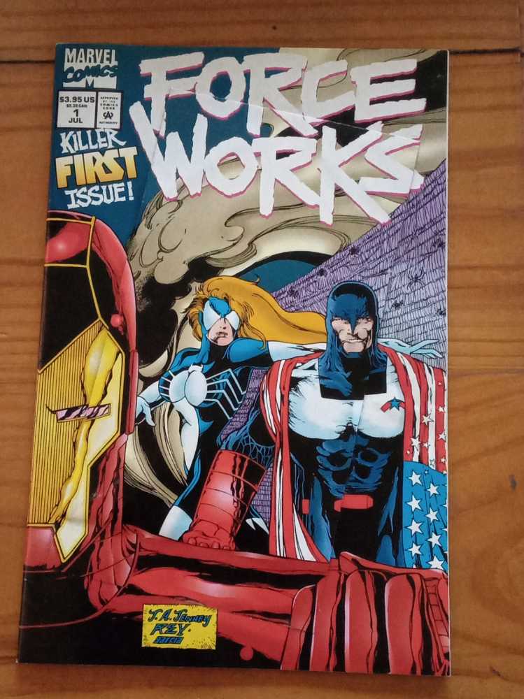 Force Works - Marvel Comics (1 - Jul 1994) comic book collectible [Barcode 75960601526900121] - Main Image 3
