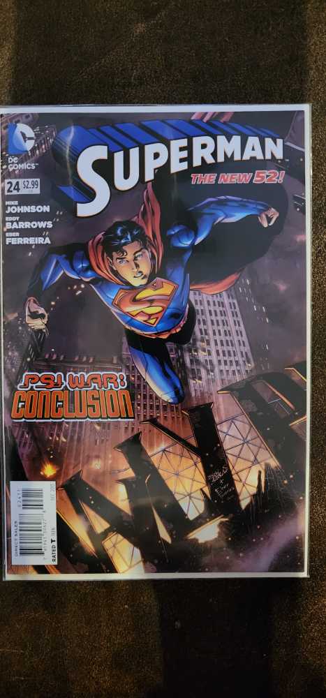 Superman - DC Comics (24 - Dec 2013) comic book collectible [Barcode 761941306278] - Main Image 2