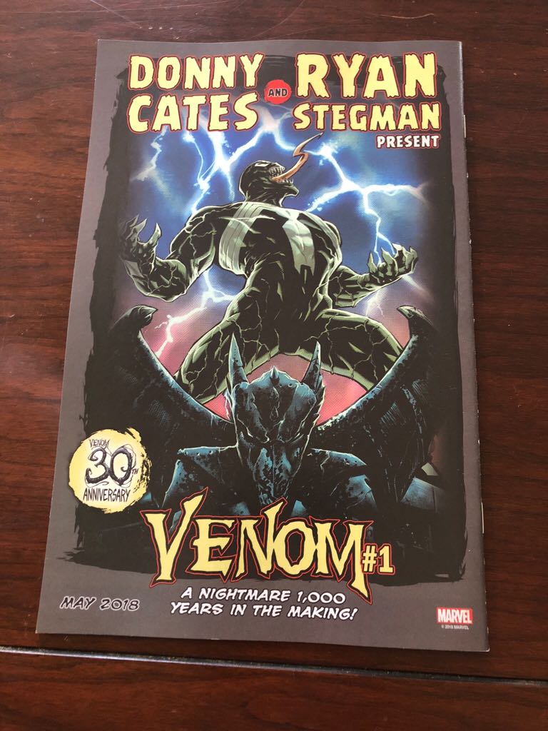 Venom: Dark Origin - Marvel (1 - May 2018) comic book collectible [Barcode 759606089857] - Main Image 2