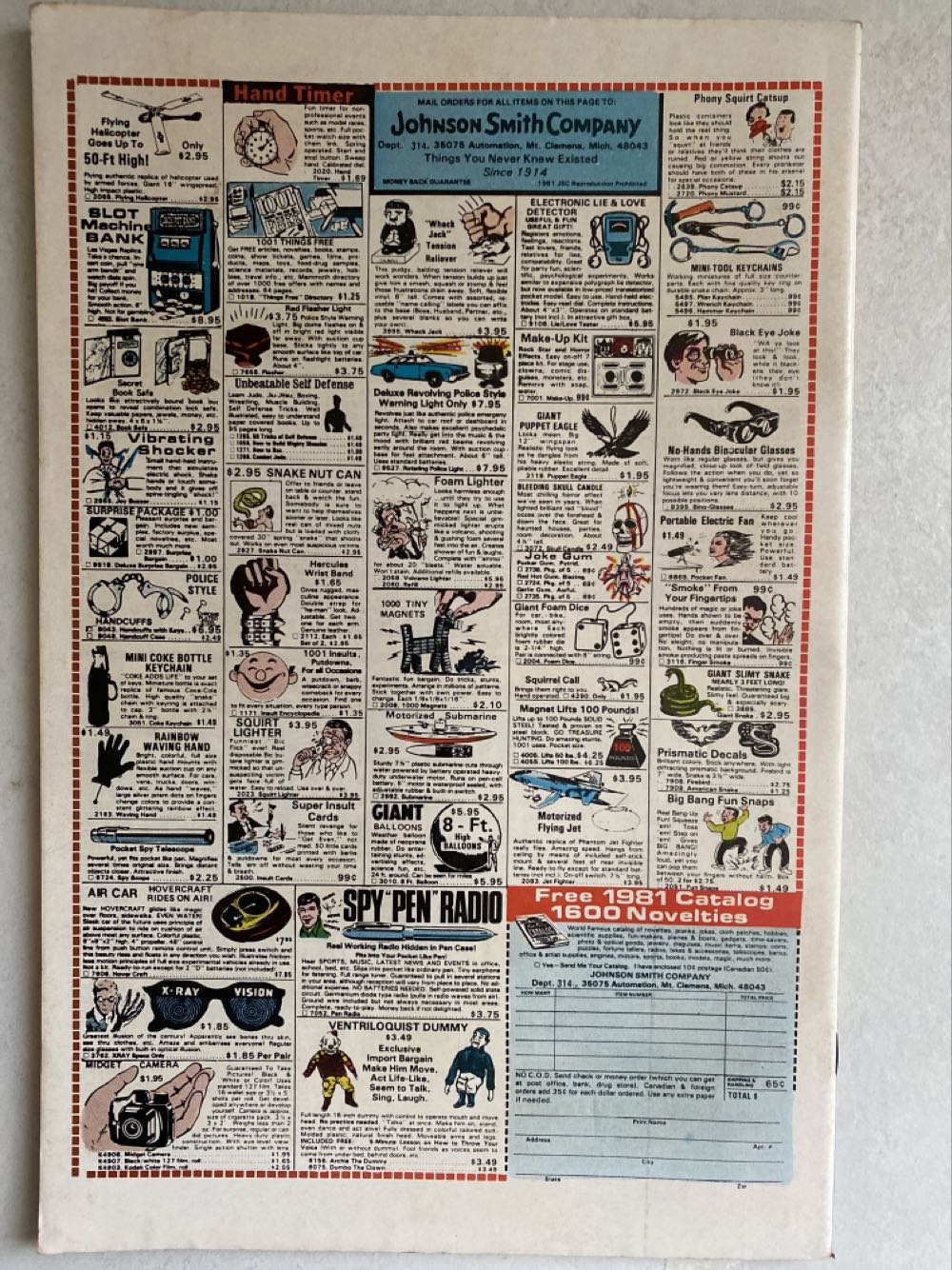 Marvel Super-Heroes Featuring The Incredible Hulk #100 - Marvel Comics (100 - Aug 1981) comic book collectible [Barcode 071486024750] - Main Image 2