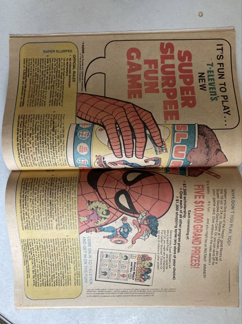 Marvel Super-Heroes Featuring The Incredible Hulk #100 - Marvel Comics (100 - Aug 1981) comic book collectible [Barcode 071486024750] - Main Image 3