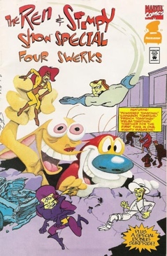 The Ren & Stimpy Show Special Four Swerks - Marvel Comics (4 - Jan 1995) comic book collectible [Barcode 009281020356] - Main Image 1