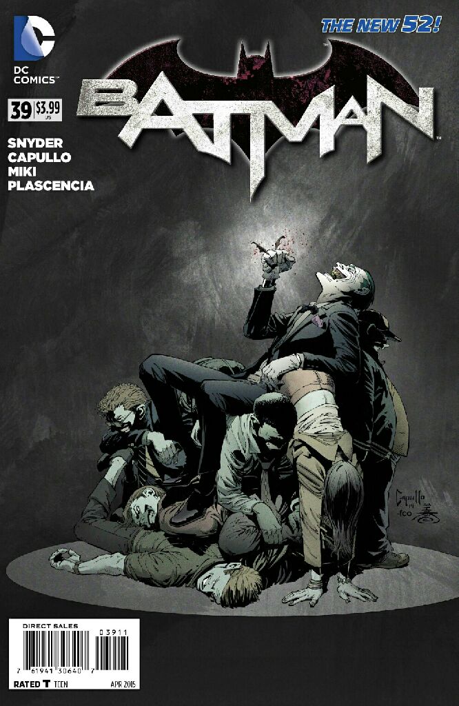 Batman New 52 - DC (39 - Apr 2015) comic book collectible [Barcode 761941306407] - Main Image 1