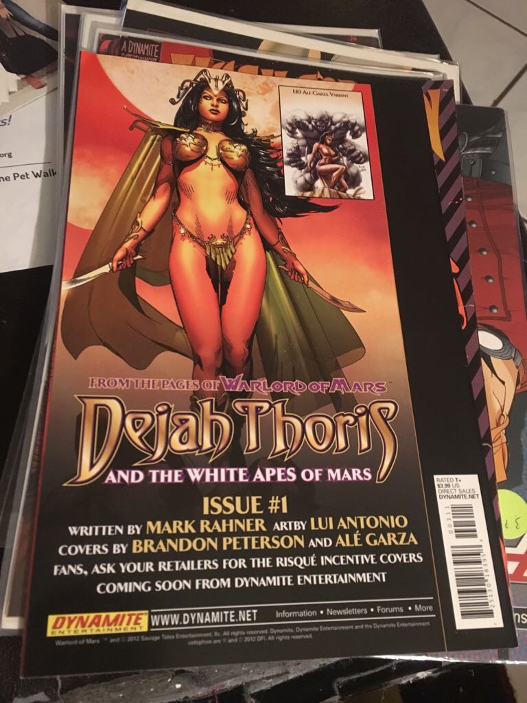 Flash Gordon Zeitgeist - Dynamite Comics (3) comic book collectible [Barcode 08710000248600311] - Main Image 2