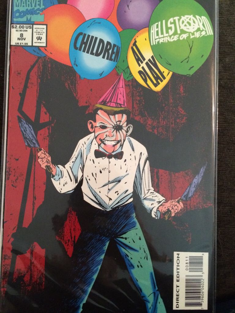 Hellstorm Prince of Lies  (8) comic book collectible [Barcode 759606040223] - Main Image 1