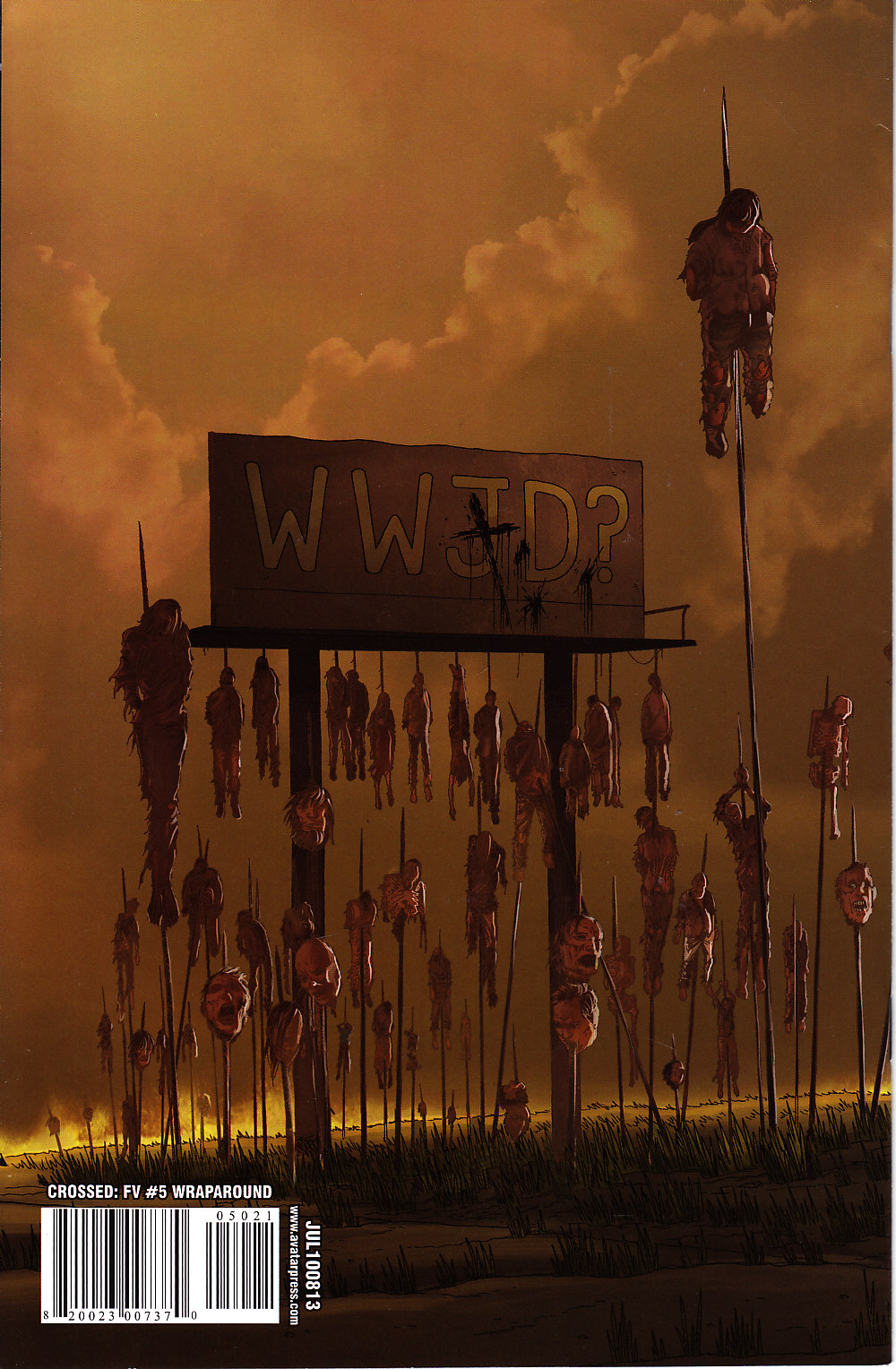 Crossed Family Values  (5) comic book collectible [Barcode 820023007370] - Main Image 2