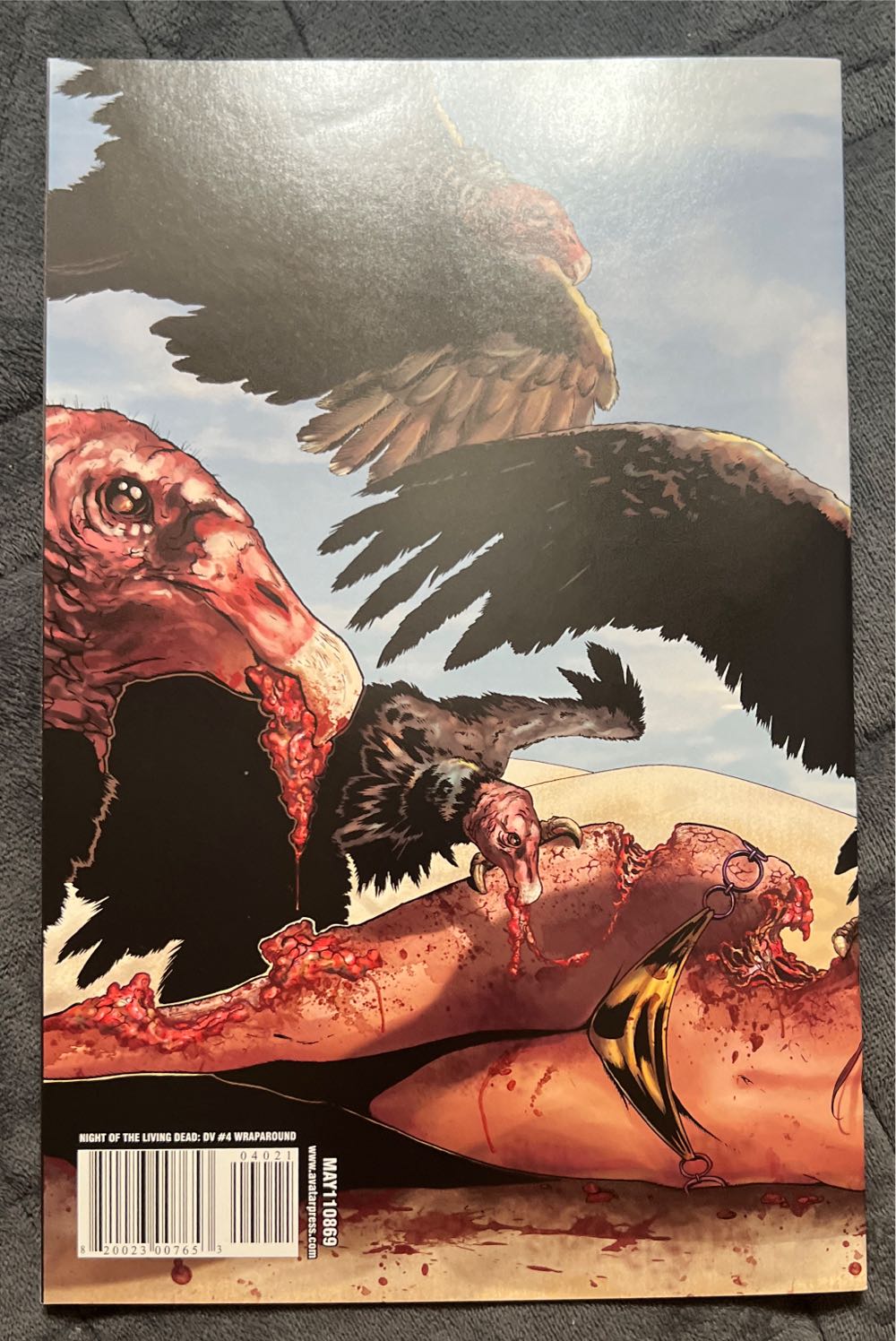 Night Of The Living Dead Death Valley #4 Wraparound  (4) comic book collectible [Barcode 820023007653] - Main Image 2