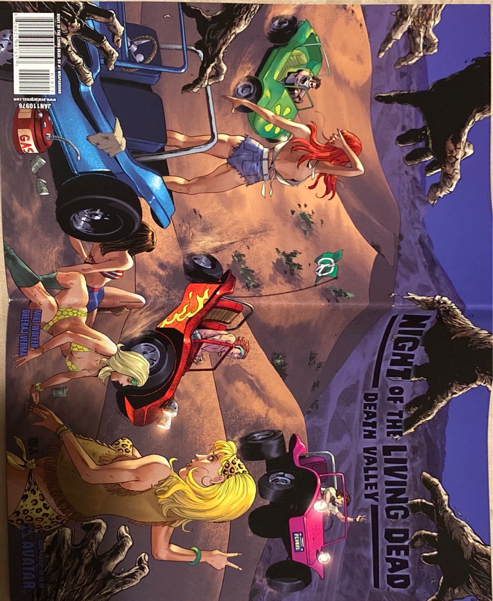 Night Of The Living Dead Death Valley - Avatar Press (1) comic book collectible [Barcode 820023007653] - Main Image 2