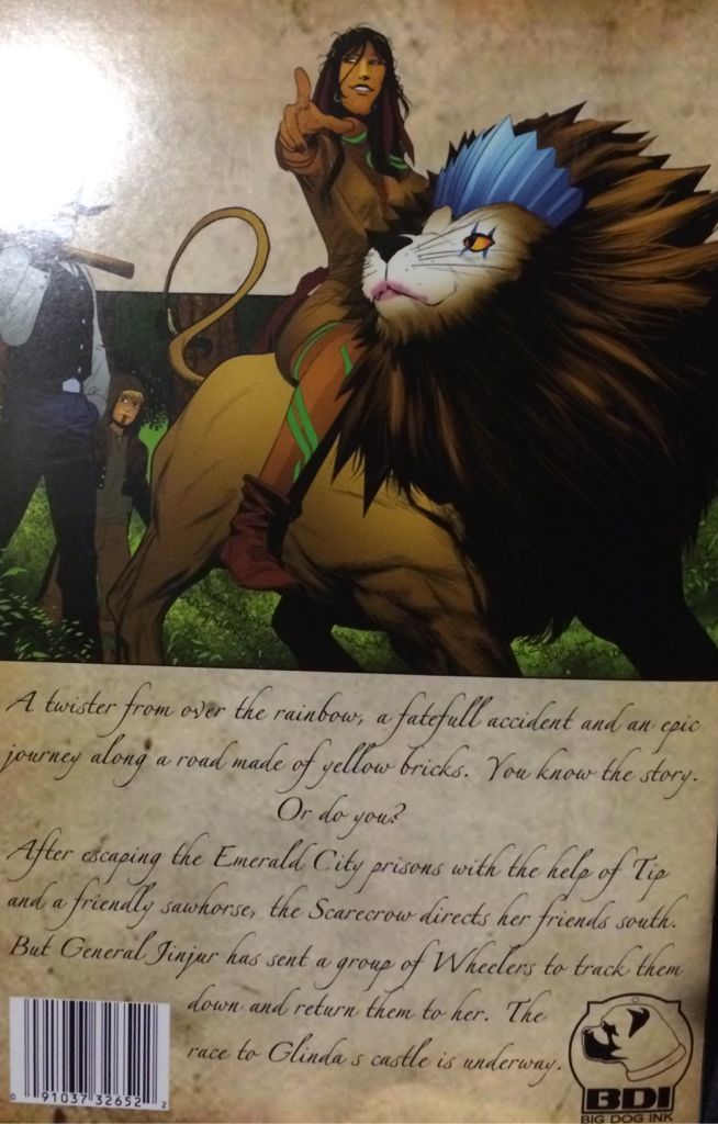 The Legend Of Oz: The Wicked West - Big Dog Ink (3 - 12/2012) comic book collectible - Main Image 2