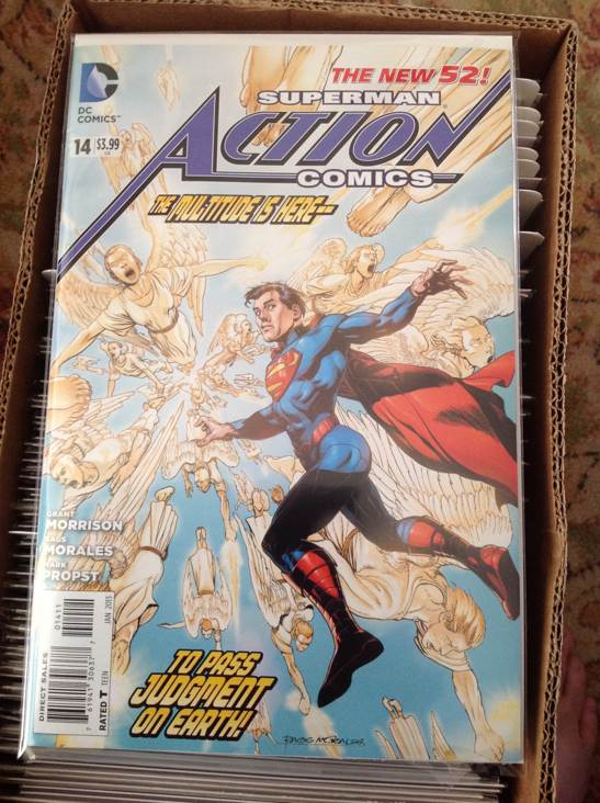Action Comics: The New 52 - DC Comics (14 - Jan 2013) comic book collectible [Barcode 761941306377] - Main Image 1