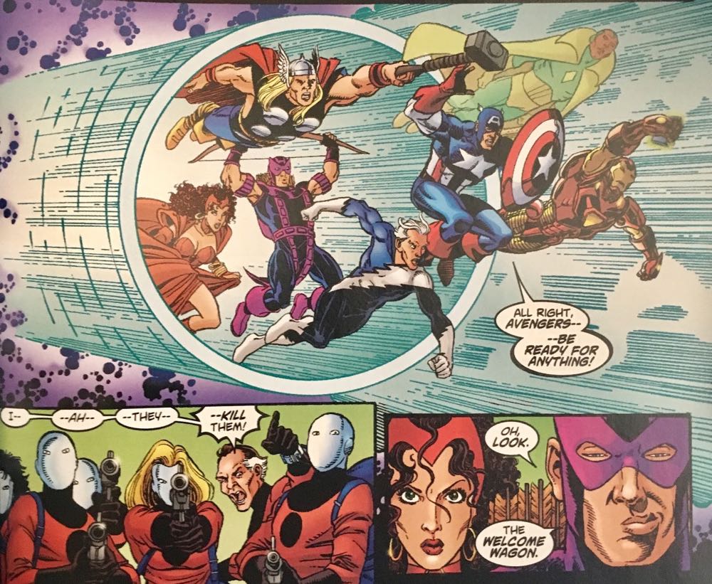 ZX-LS JLA/Avengers - DC / Marvel (1-4 - Sep 2003) comic book collectible [Barcode 759606113897] - Main Image 4