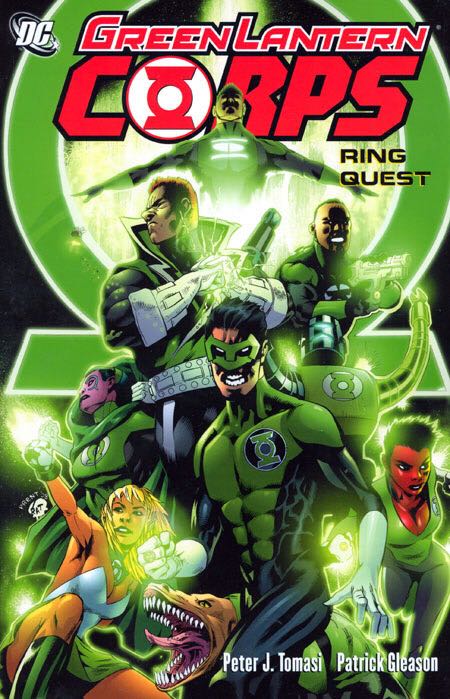 Green Lantern Corps: Ring Quest comic book collectible - Main Image 1