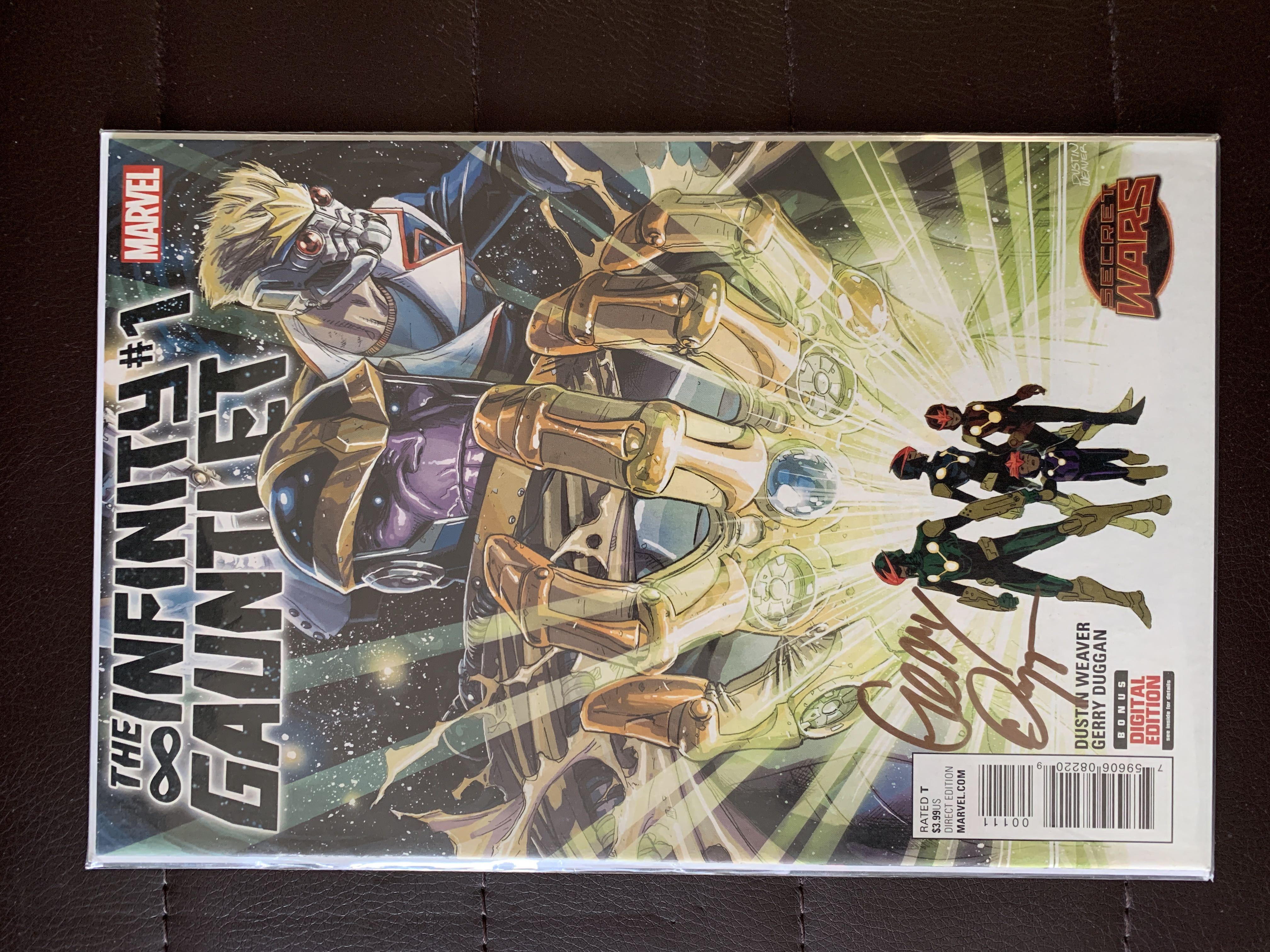 The Infinity Gauntlet - Marvel (1 - Jul 2015) comic book collectible [Barcode 75960608220900111] - Main Image 2