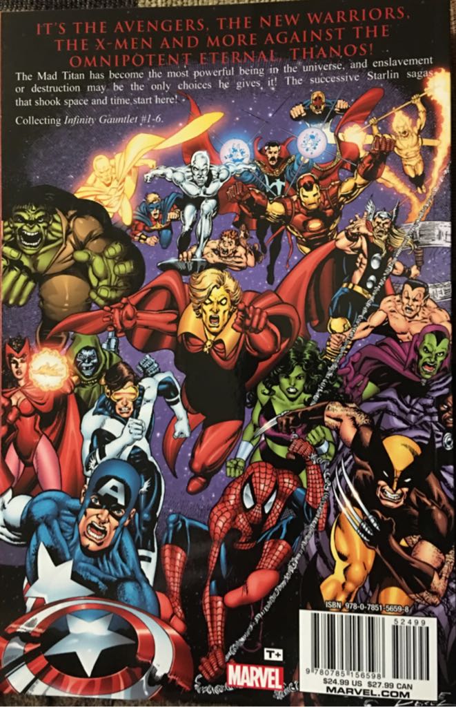 The Infinity Gauntlet - Marvel Comics (1-6 - Jun 2006) comic book collectible [Barcode 978078515659852499] - Main Image 2