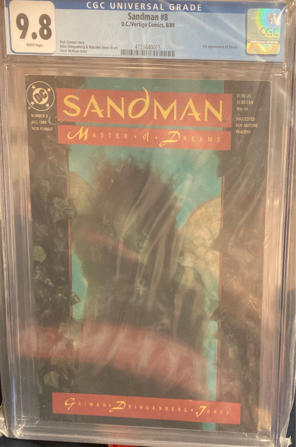 Sandman   (8) comic book collectible - Main Image 2