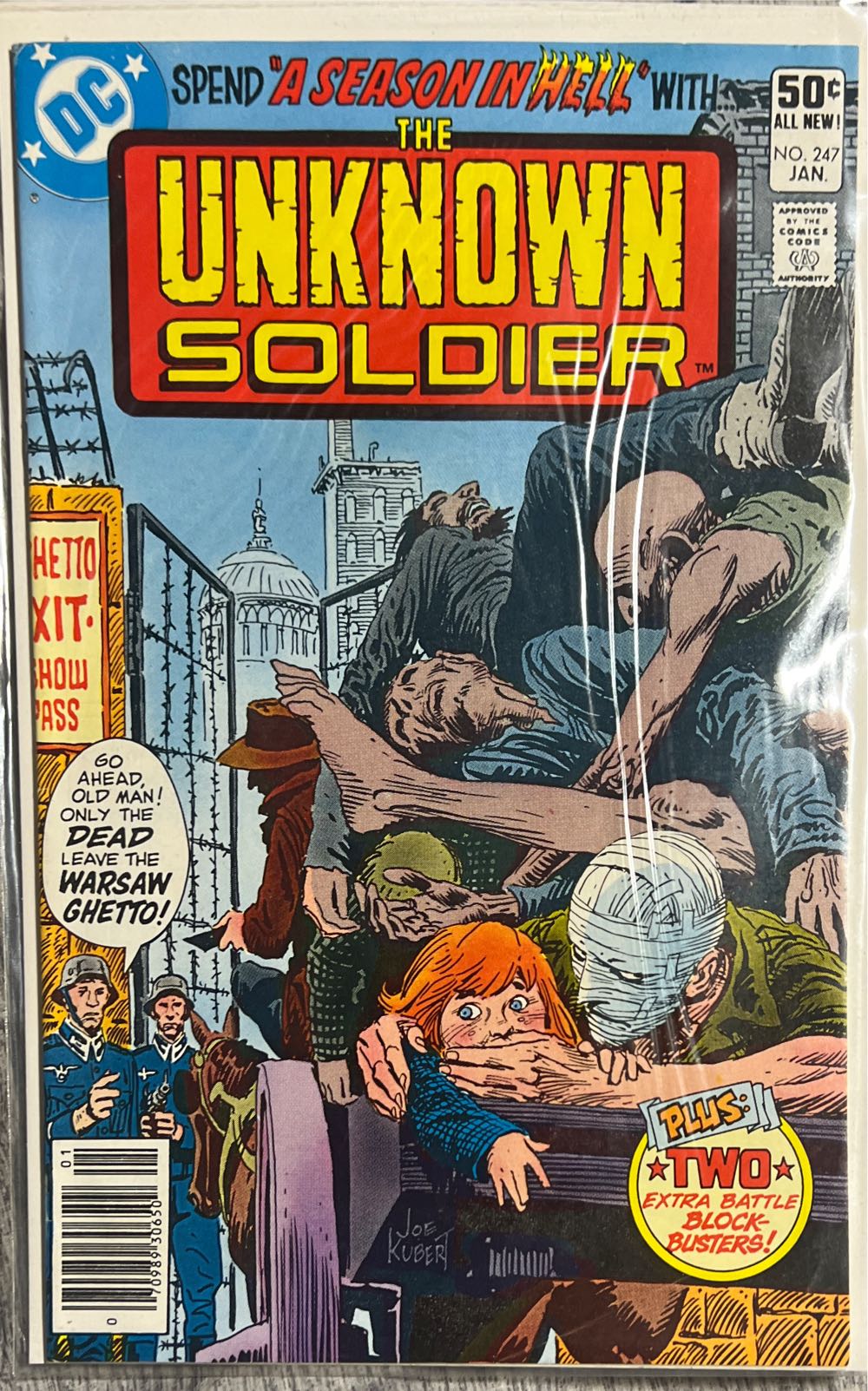 The Unknown Soldier - DC (247 - Jan 1981) comic book collectible [Barcode 761941208503] - Main Image 2