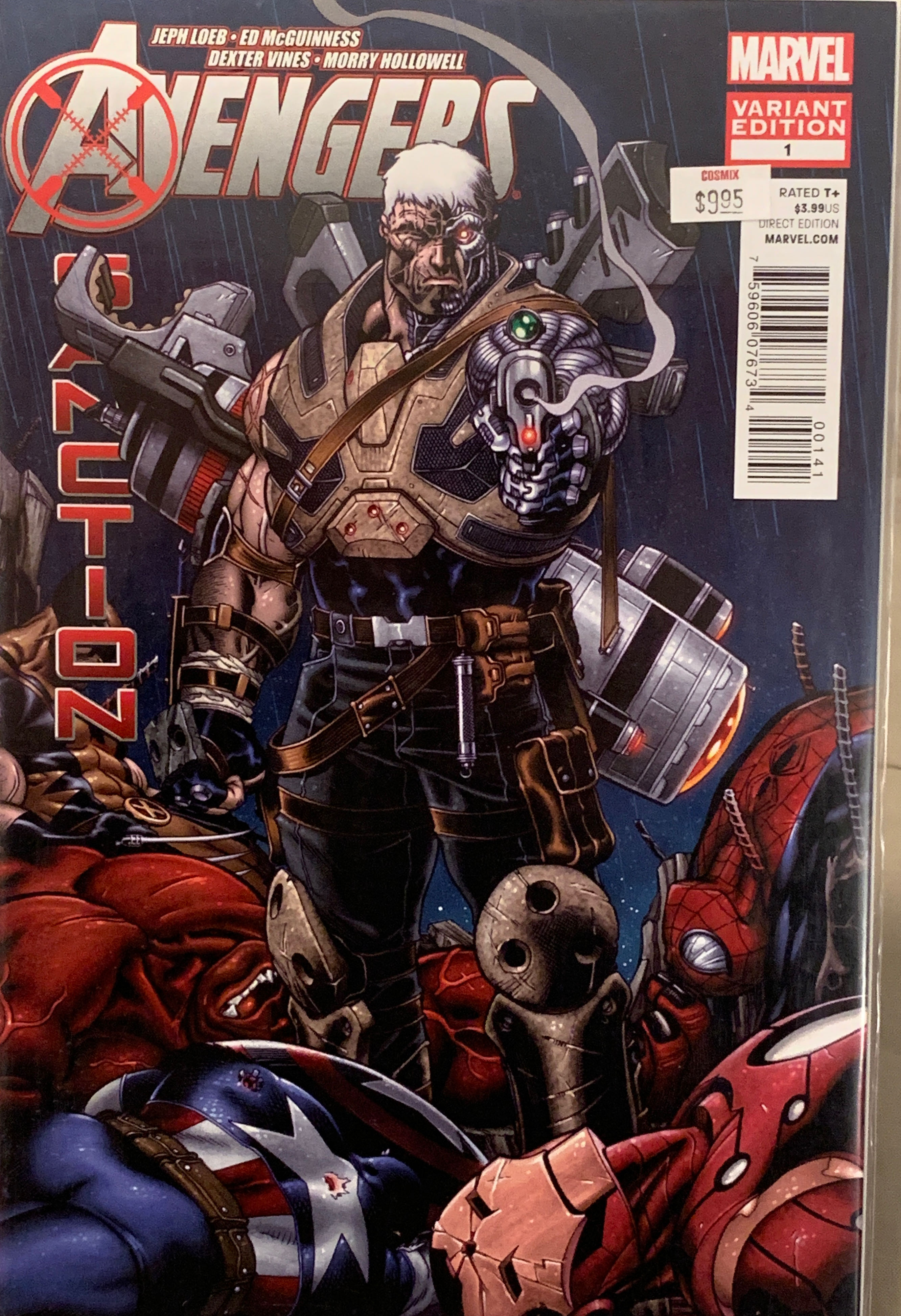 Avengers: X-Sanction - Marvel (1 - Feb 2012) comic book collectible [Barcode 759606076734] - Main Image 2