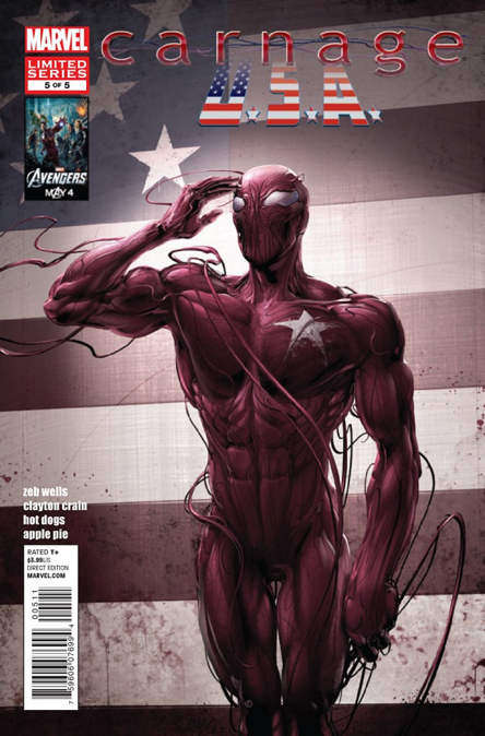 Carnage: U.S.A.  (5) comic book collectible [Barcode 759606076994] - Main Image 1