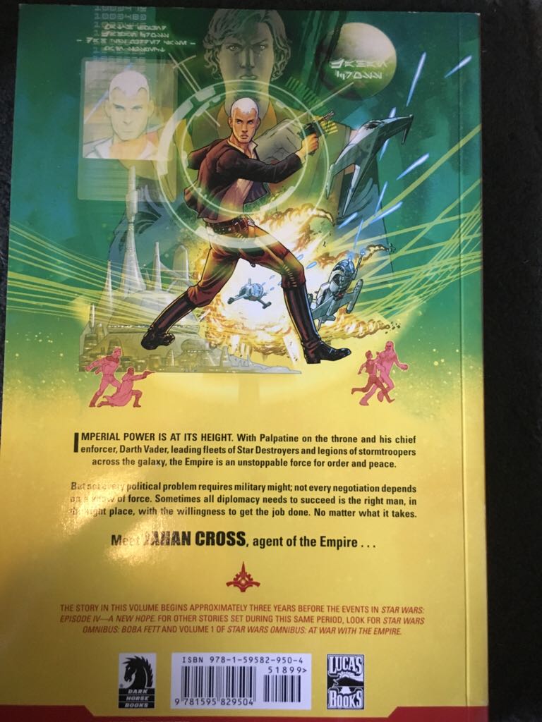 Star Wars Agent of the Empire  (1) comic book collectible [Barcode 9781595829504] - Main Image 2