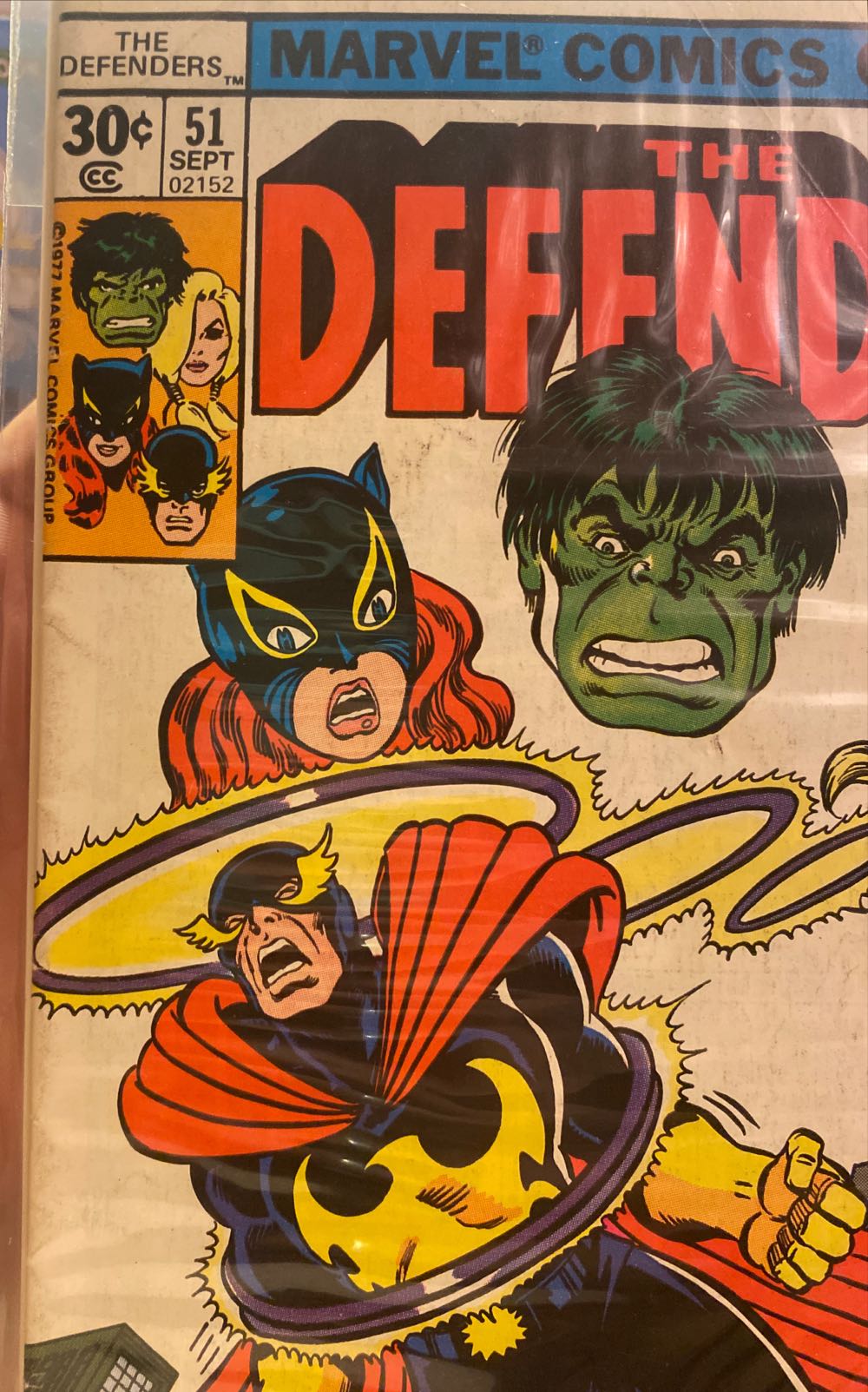 The Defenders 51 - Marvel Comics (51 - Sep 1977) comic book collectible [Barcode 071486029182] - Main Image 4
