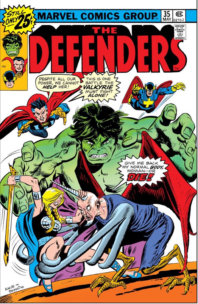 Defenders, The - Marvel Comics Group (35 - May 1976) comic book collectible - Main Image 2