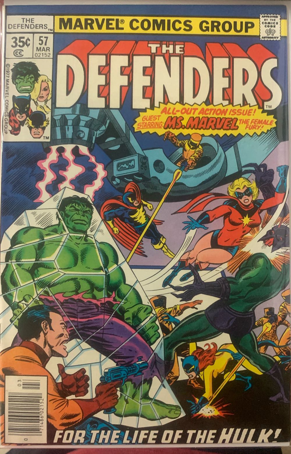 Defenders, The - Marvel Comics Group (57 - Mar 1977) comic book collectible - Main Image 2