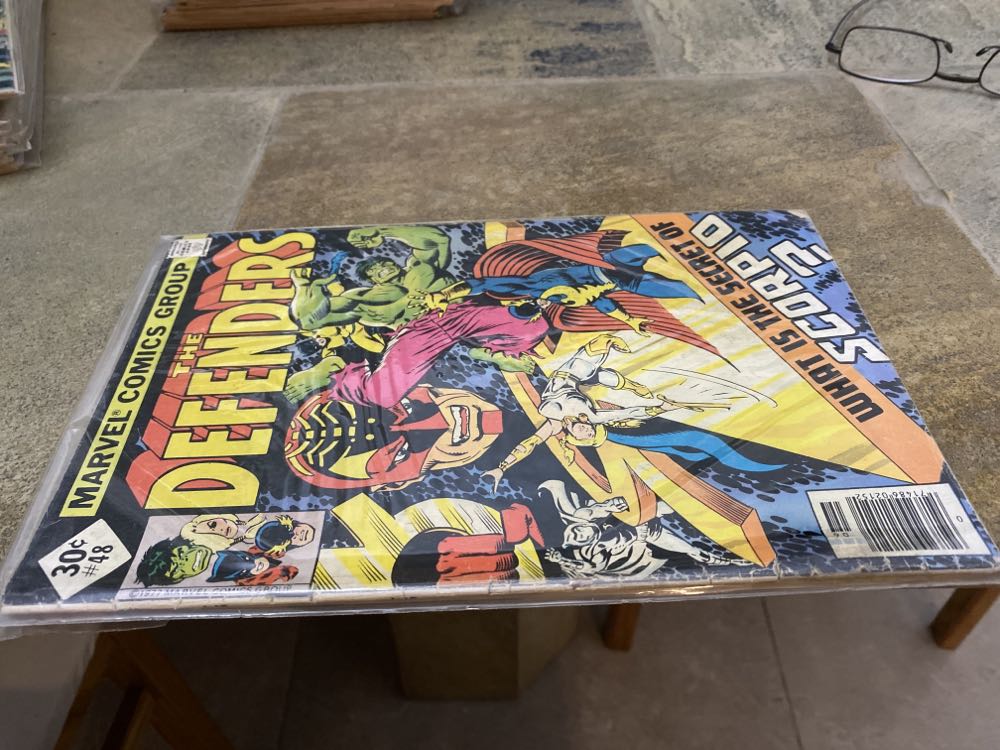 Defenders - Marvel (48 - Jun 1977) comic book collectible [Barcode 759606055258] - Main Image 2