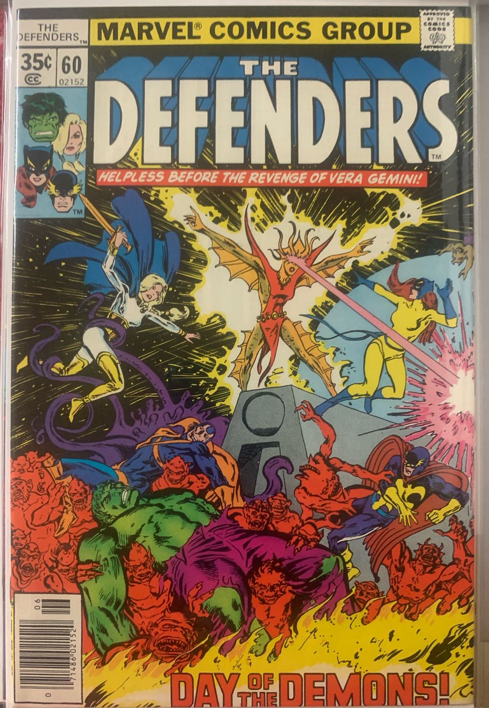 Defenders, The - Marvel Comics Group (60 - Jun 1978) comic book collectible [Barcode 759606055258] - Main Image 4