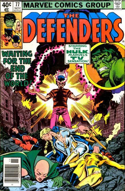 The Defenders - Marvel Comics Group (77 - Nov 1979) comic book collectible [Barcode 759606055258] - Main Image 1