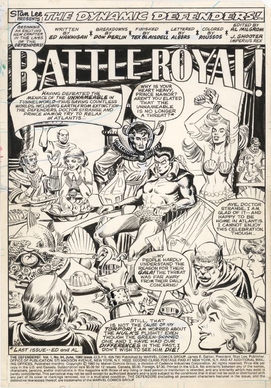 Defenders - Marvel (84 - Jun 1980) comic book collectible - Main Image 3