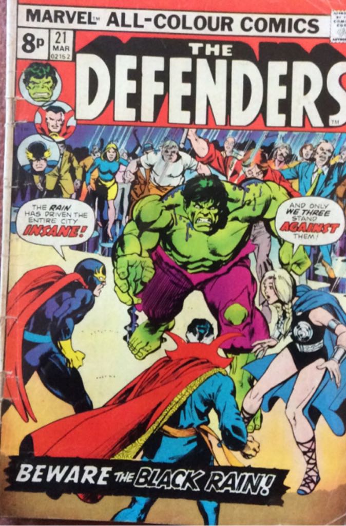 The Defenders - Marvel Comics (21 - Mar 1975) comic book collectible - Main Image 1