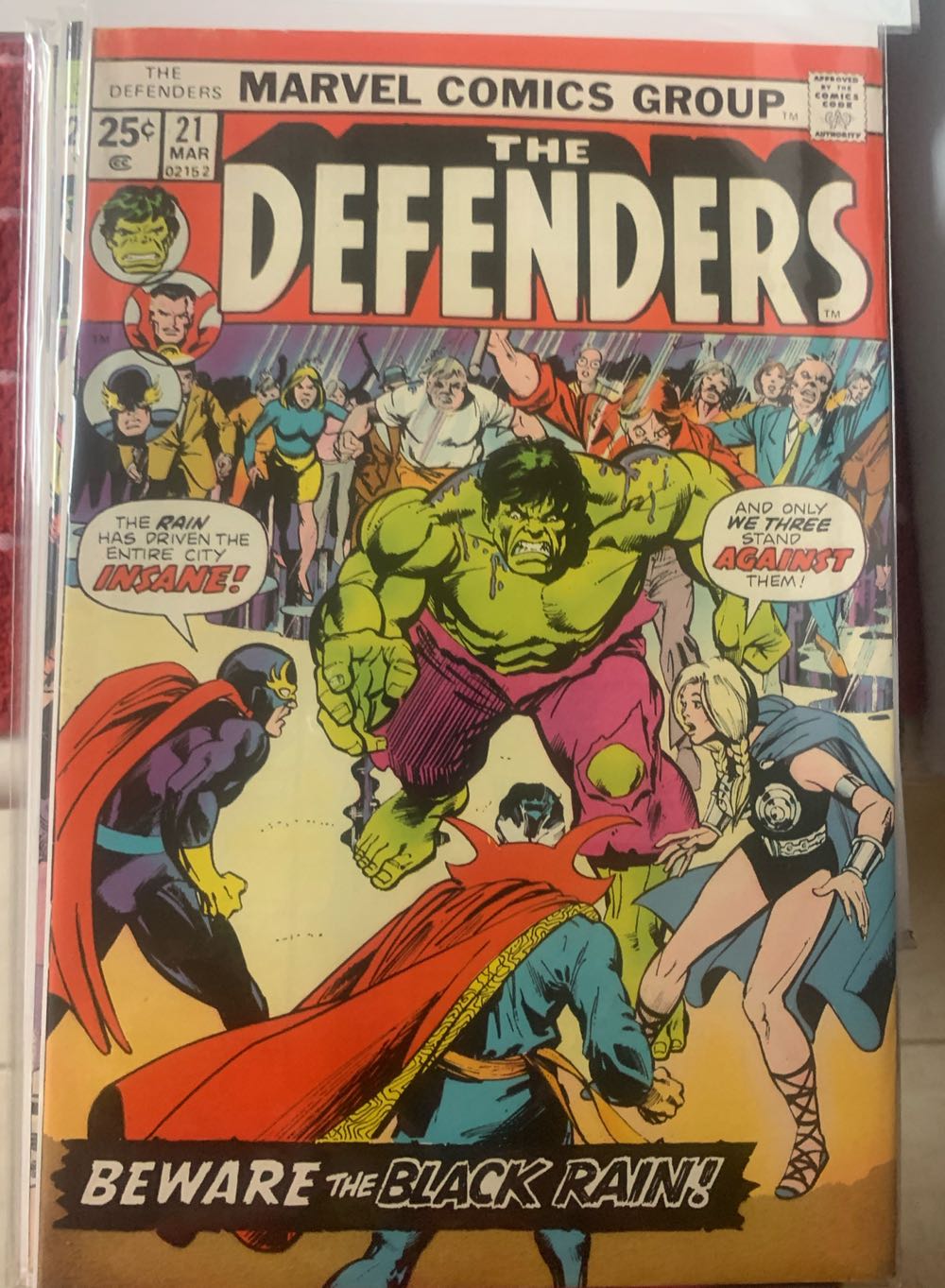 The Defenders - Marvel Comics (21 - Mar 1975) comic book collectible - Main Image 3