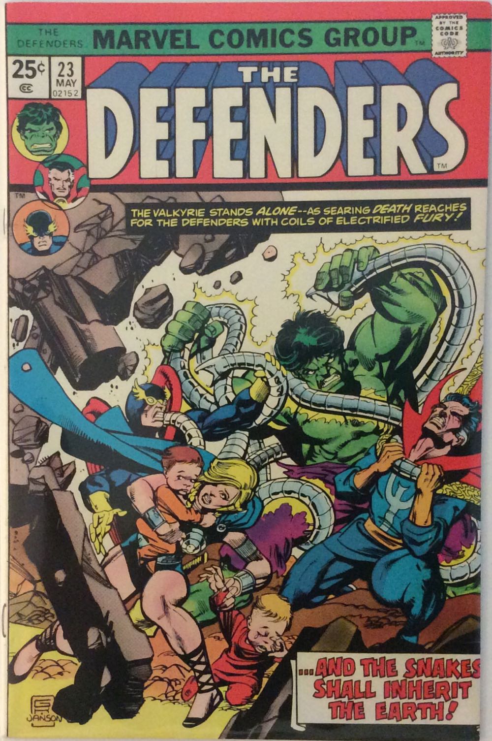 Defenders, The - Marvel Comics Group (23 - May 1975) comic book collectible - Main Image 2