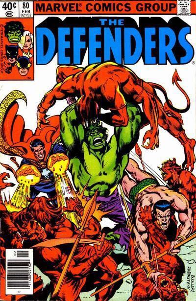 The Defenders - Marvel (80 - Feb 1980) comic book collectible [Barcode 071486021520] - Main Image 1