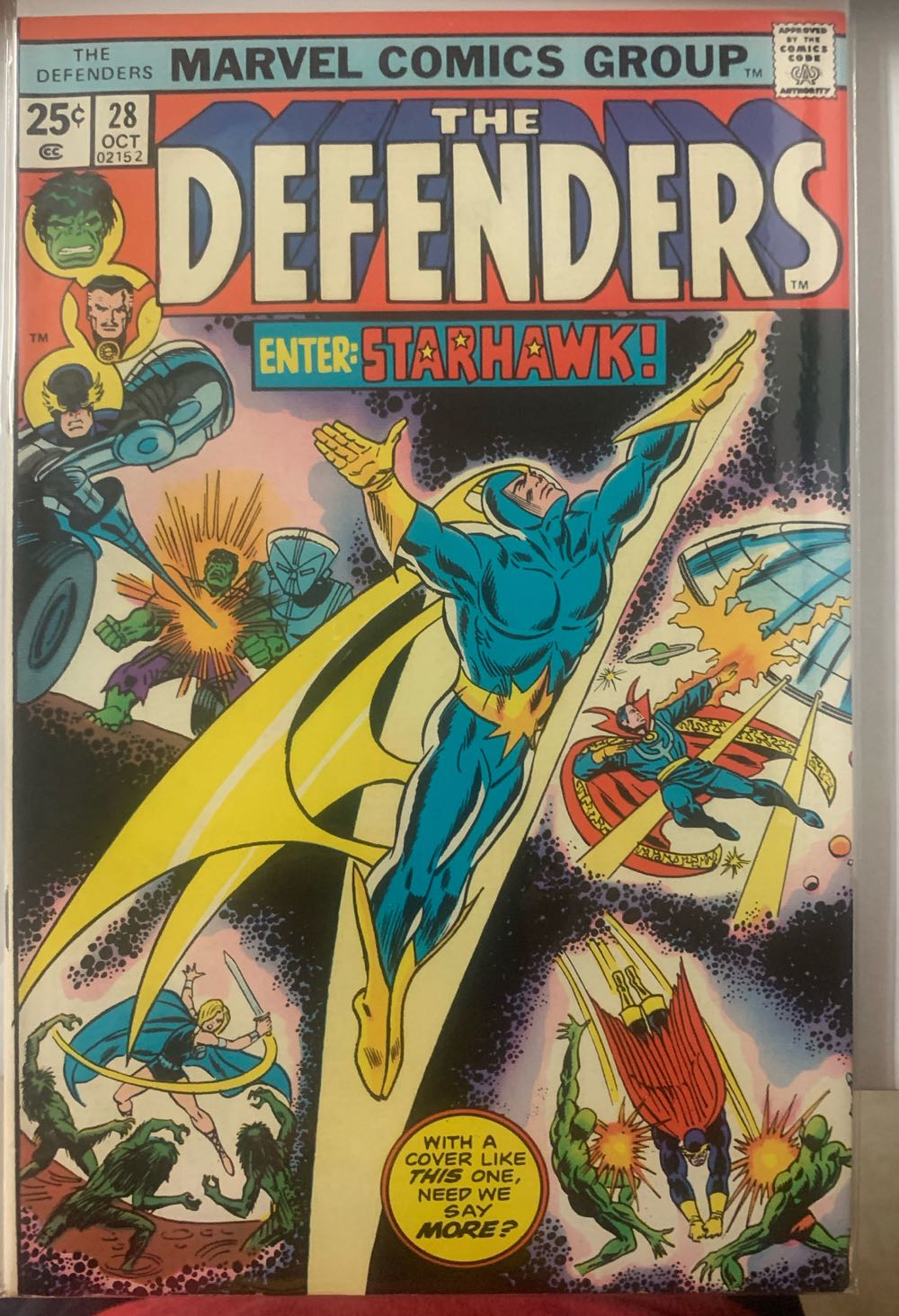 The Defenders Vol 1 - Marvel Comics (28 - Oct 1975) comic book collectible - Main Image 2
