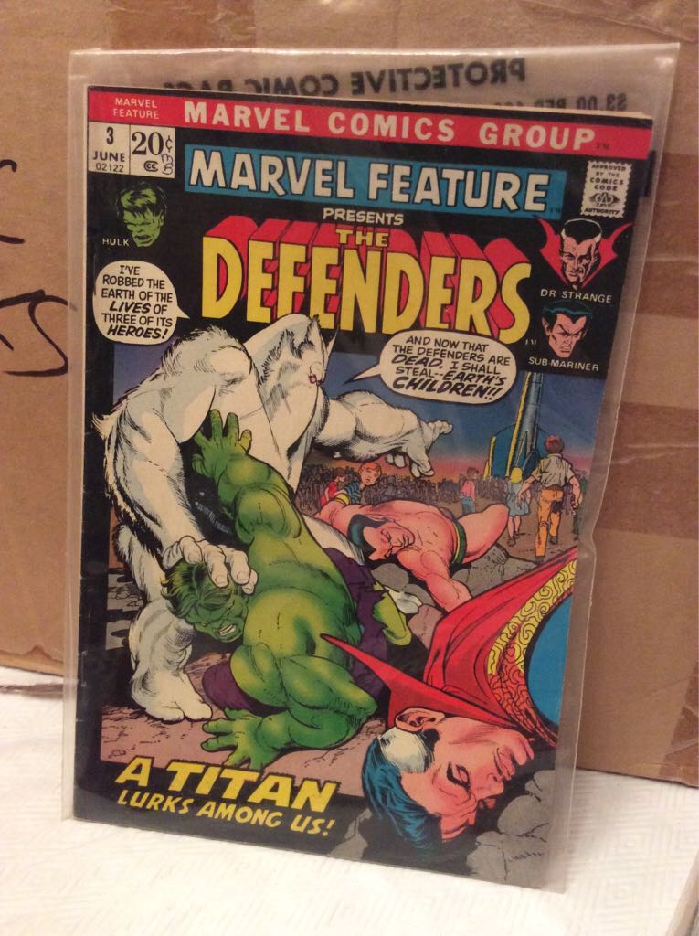 The Defenders - Marvel Comics Group (3) comic book collectible - Main Image 1