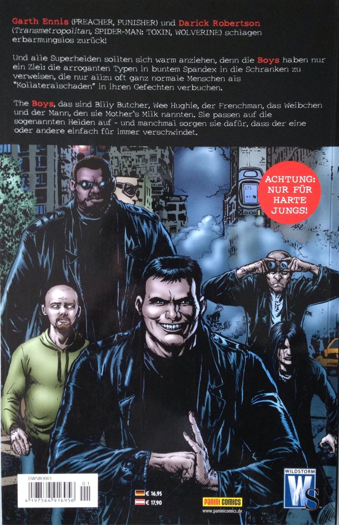 The Boys: Spielverderber - Wildstorm (1) comic book collectible - Main Image 2