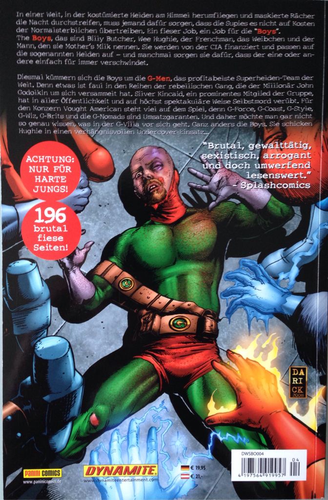 The Boys: Schmutzige Geheimnisse - Dynamite (4) comic book collectible - Main Image 2