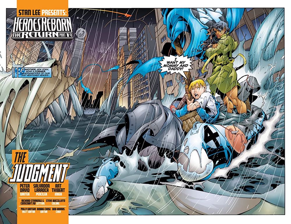 Heroes Reborn: Masters Of Evil - Marvel Comics (1 - Feb 1999) comic book collectible [Barcode 759606048090] - Main Image 2