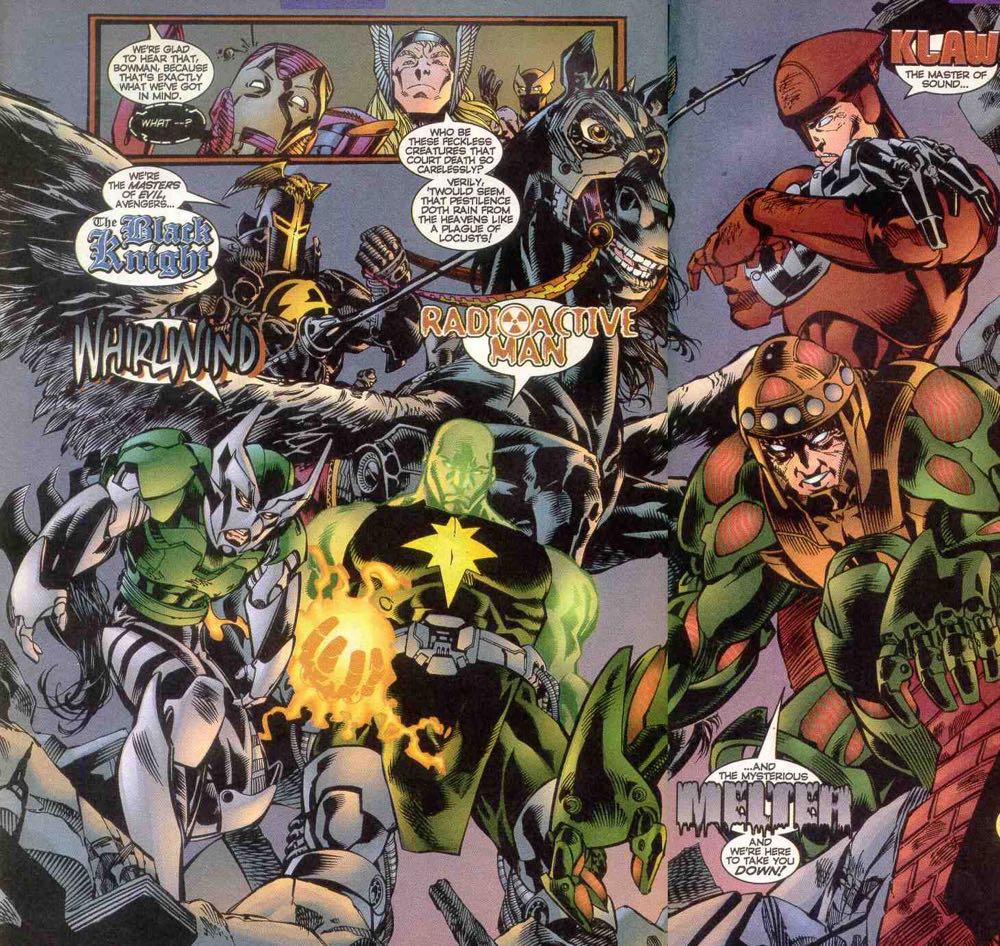 Heroes Reborn: Masters Of Evil - Marvel Comics (1 - Feb 1999) comic book collectible [Barcode 759606048090] - Main Image 3